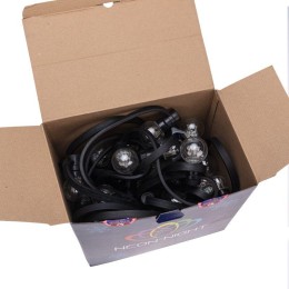 Гирлянда светодиодная "LED Galaxy Bulb String" 10м 6х30LED тепл. бел. 25Вт IP65 соединяемая провод к