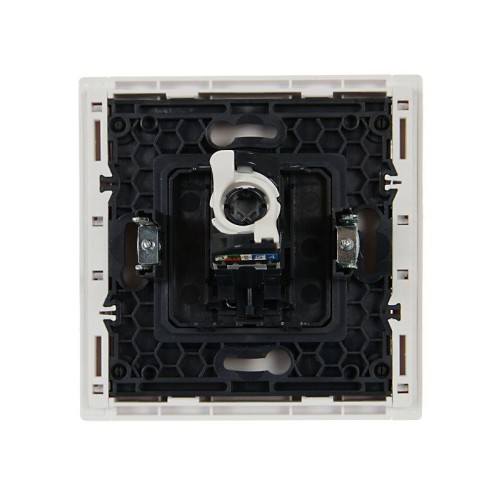 Розетка компьютерная RJ45 кат.5E FORTE&PIANO FP232 бел. IEK FP-K10-1-K01