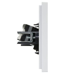 Розетка компьютерная RJ45 кат.5E FORTE&PIANO FP232 бел. IEK FP-K10-1-K01