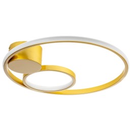 Люстра потолочная светодиодная диммируемая SNELLO с ДУ 3 режима D450х70мм 60Вт 2700К/4200К/6400К 13к