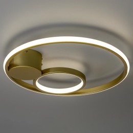 Люстра потолочная светодиодная диммируемая SNELLO с ДУ 3 режима D450х70мм 60Вт 2700К/4200К/6400К 13к