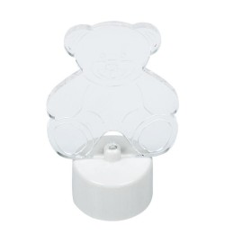 Фигура светодиодная "Мишка 2D" 1LED RGB 0.1Вт IP20 на подставке элементы питания 3хAG13(LR44) (в ком