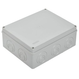 Коробка распаячная ОП 240х195х90 IP44 КМ41271 RAL7035 IEK UKO10-240-195-090-K41-44