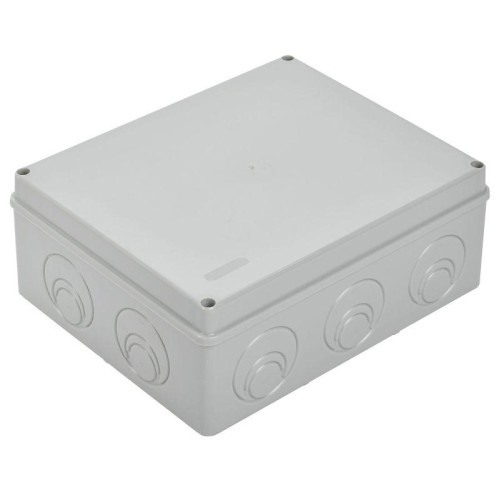 Коробка распаячная ОП 240х195х90 IP44 КМ41271 RAL7035 IEK UKO10-240-195-090-K41-44