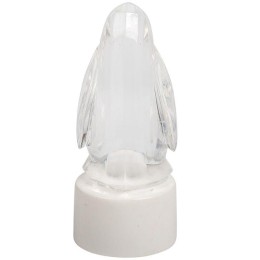 Фигура светодиодная "Пингвин Кристалл" 1LED RGB 0.1Вт IP20 на подставке элементы питания 3хAG13(LR44