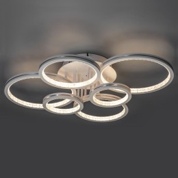 Люстра потолочная светодиодная диммируемая LUCIDO с ДУ 3 режима 735х575х170мм 126Вт 2700К/4200К/6400