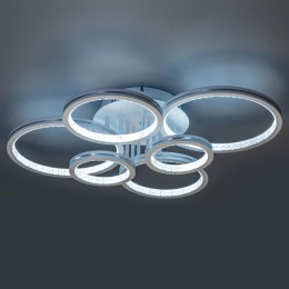 Люстра потолочная светодиодная диммируемая LUCIDO с ДУ 3 режима 735х575х170мм 126Вт 2700К/4200К/6400