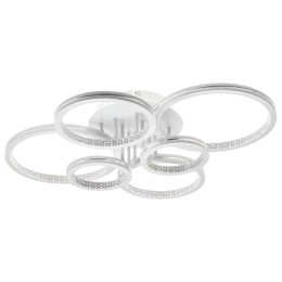 Люстра потолочная светодиодная диммируемая LUCIDO с ДУ 3 режима 735х575х170мм 126Вт 2700К/4200К/6400