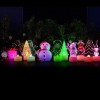 Фигура светодиодная "Санта Клаус" 1LED RGB 0.1Вт IP20 на подставке элементы питания 3хAG13(LR44) (в