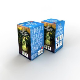 Фигура светодиодная "Санта Клаус" 1LED RGB 0.1Вт IP20 на подставке элементы питания 3хAG13(LR44) (в