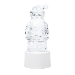 Фигура светодиодная "Санта Клаус" 1LED RGB 0.1Вт IP20 на подставке элементы питания 3хAG13(LR44) (в