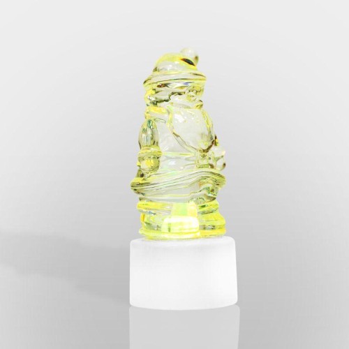 Фигура светодиодная "Санта Клаус" 1LED RGB 0.1Вт IP20 на подставке элементы питания 3хAG13(LR44) (в