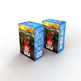 Фигура светодиодная "Снеговик с шарфом 2D" 1LED RGB 0.1Вт IP20 на подставке элементы питания 3хAG13(