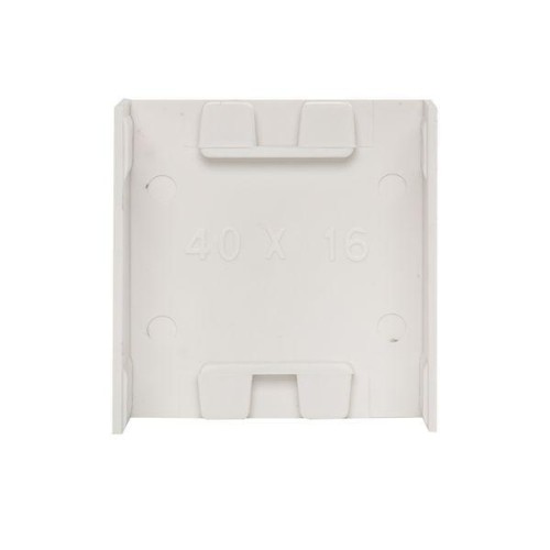 Соединитель на стык 40х16 бел. Plast PROxima (уп.4шт) EKF conw-40-16x4