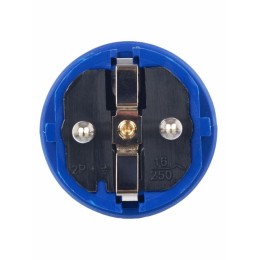 Вилка прямая ОМЕГА ВБп3-1-0м IP44 каучук син. IEK PKR01-016-2-K07