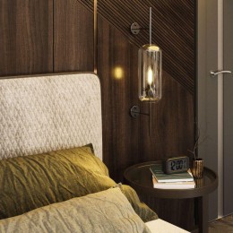 Лампа светодиодная филаментная Black Filament 11Вт свеча 2700К тепл. бел. E14 810лм GAUSS 103801111