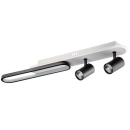 Люстра потолочная светодиодная диммируемая LANTERNA с ДУ поворотная цилиндр 780х100х160 64Вт 2700К/4