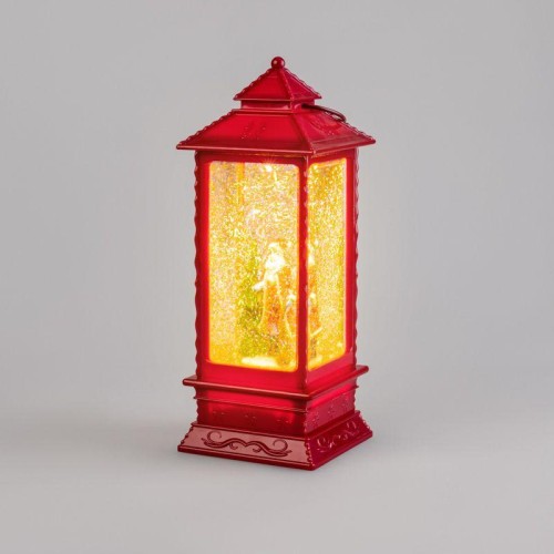 Фонарь декоративный Дед Мороз 1LED тепл. бел. 1.5Вт IP20 эффект снегопада с подсветкой Neon-Night 50