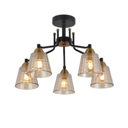 Люстра Capella 60Вт E27х5 IP20 Freya FR4017PL-05BBZ