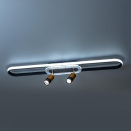 Люстра потолочная светодиодная диммируемая LANTERNA с ДУ поворотная цилиндр 800х90х150мм 52Вт 2700К/