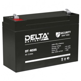 Аккумулятор ОПС 4В 3.5А.ч DT 4035 Delta 4614010040022