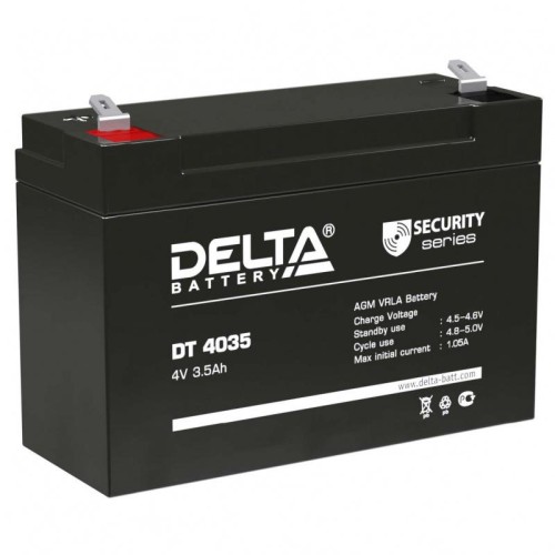 Аккумулятор ОПС 4В 3.5А.ч DT 4035 Delta 4614010040022