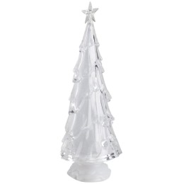Фигура светодиодная "Елочка со звездой" 37см 1LED 0.1Вт IP20 на подставке элементы питания 4хAAA (не