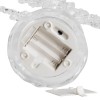 Фигура светодиодная "Елочка со звездой" 37см 1LED 0.1Вт IP20 на подставке элементы питания 4хAAA (не