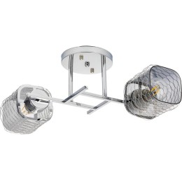 Люстра потолочная PALERMO 400х350х185мм 2хE27 металл хром Ritter 52521 9