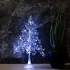 Фигура светодиодная "Ель" 51см 15LED бел. 1Вт IP20 на подставке элементы питания 3хAAA (не в компл.)