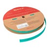 Трубка термоусадочная ТУТ нг 20/10 зел. (уп.100м) EKF tut-20-j