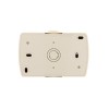 Розетка 2-м ОП Nata 16А IP20 с заземл. керамика крем. LEZARD 710-0300-127