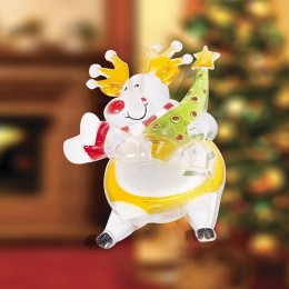 Фигура светодиодная "Олень" 1LED RGB 0.1Вт IP20 на присоске элементы питания 3хLR41 (в компл.) Neon-