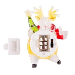 Фигура светодиодная "Олень" 1LED RGB 0.1Вт IP20 на присоске элементы питания 3хLR41 (в компл.) Neon-