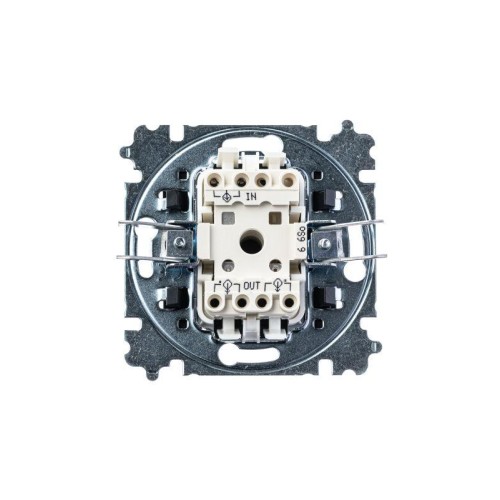 Переключатель 1-кл. СП Levit IP20 антрацит/дым. черн. ABB 2CHH590645A6063