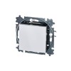 Переключатель 1-кл. СП Levit IP20 бел./дым. черн. ABB 2CHH590645A6062