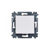 Переключатель 1-кл. СП Levit IP20 бел./дым. черн. ABB 2CHH590645A6062
