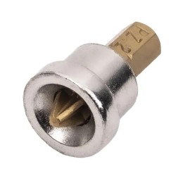 Бита "Pozidriv" PZ2х25мм S2 с ограничителем Pro ИНТЕРСКОЛ 0420.021