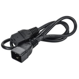 Кабель электропит. PDU 3х1.5 1м с разъемами С19-C20 ITK PC-C19C20-1M