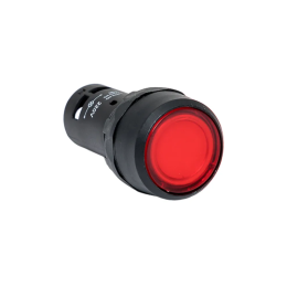 Кнопка с фиксацией с подсветкой OptiSignal Compact D22 С7-PHL-B410 красн. 1НО 24В AC/DC XB7NJ04B1 КЭ