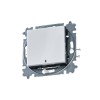 Переключатель 1-кл. СП Levit IP20 с подсветкой ориентацион. бел./дым. черн. ABB 2CHH590646A6062