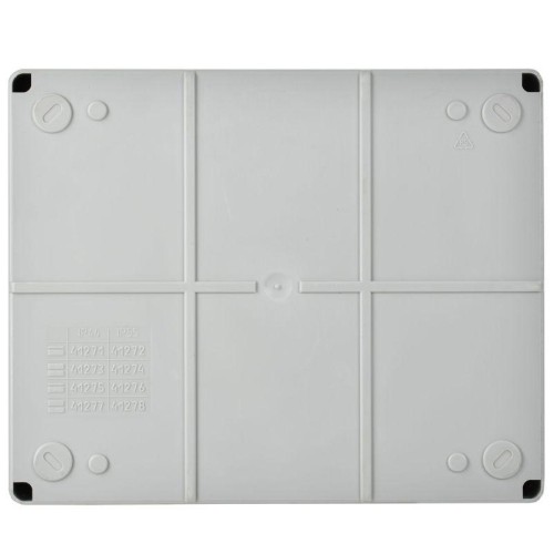 Коробка распаячная ОП 240х195х90 IP55 КМ41272 RAL7035 IEK UKO10-240-195-090-K41-55