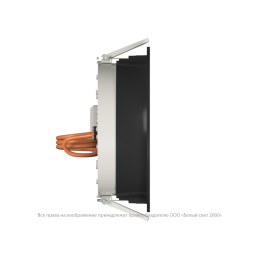 Светильник аварийный BS-DL-10-L1-24 V02 Black 3000К Белый Свет a31082