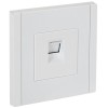 Розетка компьютерная RJ45 кат.6 FORTE&PIANO FP231 бел. IEK FP-K10-2-K01