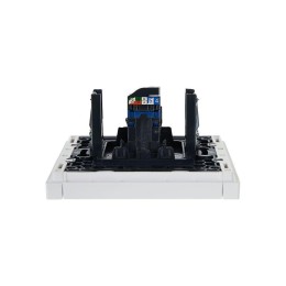 Розетка компьютерная RJ45 кат.6 FORTE&PIANO FP231 бел. IEK FP-K10-2-K01
