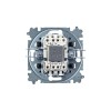 Переключатель 1-кл. СП Levit IP20 с подсветкой ориентацион. сл. кость/бел. ABB 2CHH590646A6017