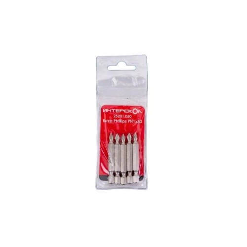 Бита Phillips PH1х50 (уп.5шт) ИНТЕРСКОЛ 25201.050
