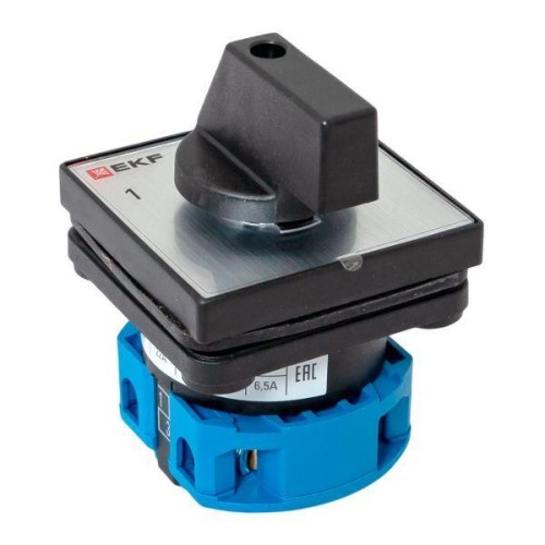 Переключатель кулачковый ПК-1-21 1п 25А "1-0-2" IP65 EKF pk-1-21-25-65