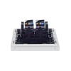 Розетка компьютерная 2-м RJ45 кат.5E FORTE&PIANO FP233 бел. IEK FP-K20-1-K01