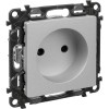 Розетка 1-м СП Valena Life 16А IP20 250В 2P защ. шторки безвинтов. клеммы с лицев. панелью механизм